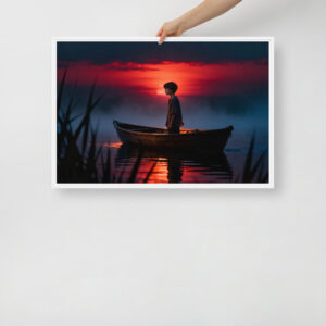 Silent Horizon Drift Canvas